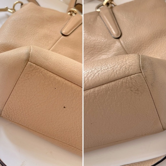 Coach Pebble Leather Small Kelsey Satchel Crossbody Bag - Picture 4 of 10